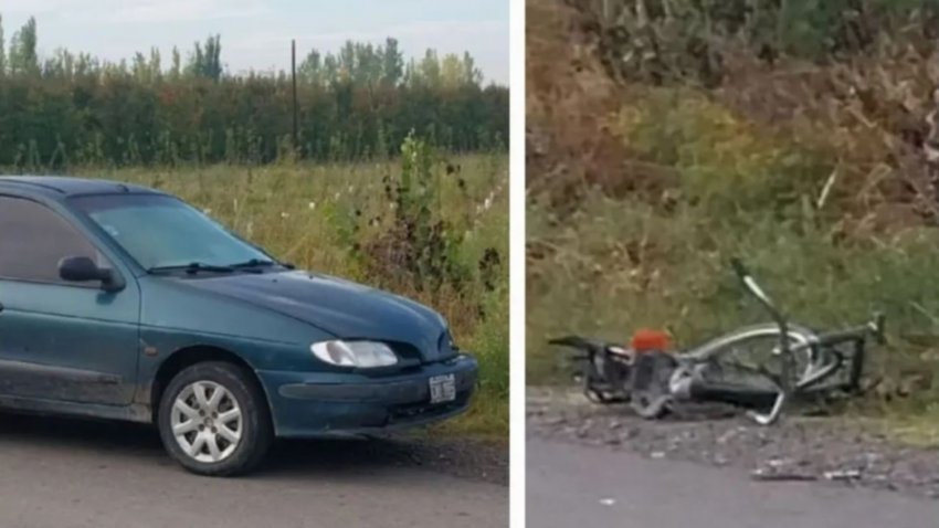 Quién era el ciclista que murió atropellado en la Ruta 22: pedaleaba con su hijo