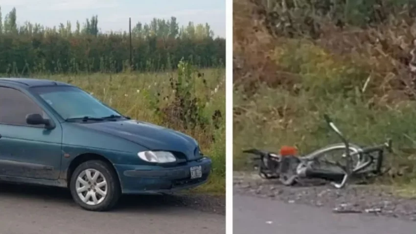 Quién era el ciclista que murió atropellado en la Ruta 22: pedaleaba con su hijo