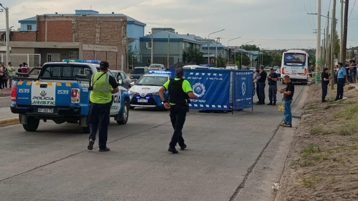 Muerte en el oeste neuquino: un hombre esperó a que pase el colectivo y se tiró encima