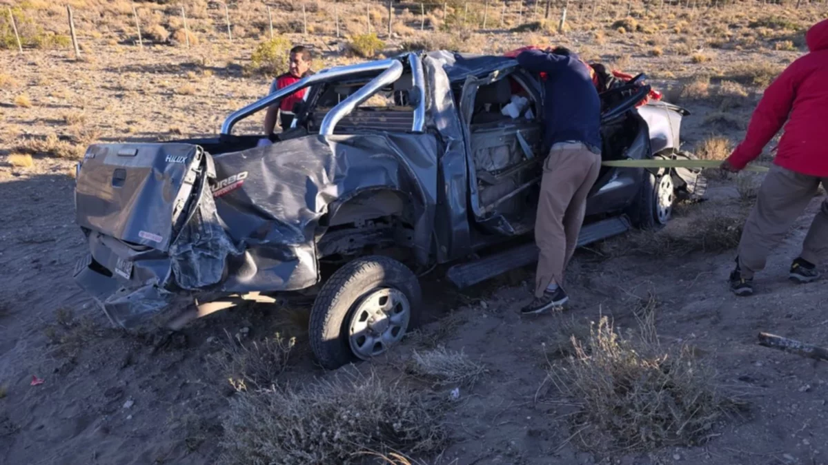 El conductor que volcó y murió en la Ruta 40 se habría dormido: quién era