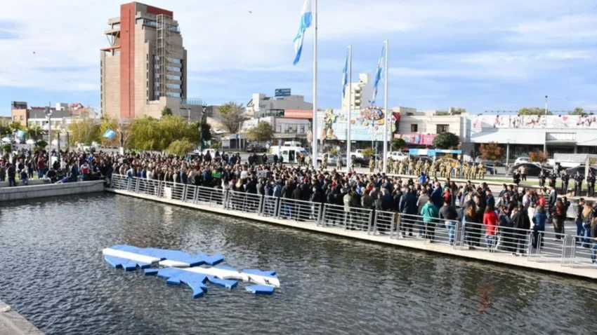 Junto con los veteranos, Neuquén recordó los 43 años de la Guerra de Malvinas