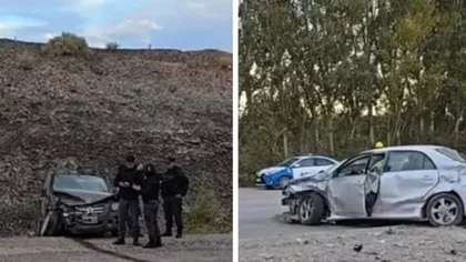 Se quedó dormido y chocó a un auto en la Ruta 7: hay dos personas internadas