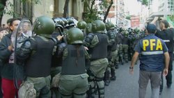 Incidentes en Congreso en una nueva marcha de los jubilados