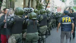 Incidentes en Congreso en una nueva marcha de los jubilados