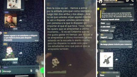 "Soy amante de los tiroteos escolares": la confesión de un adolescente que amenazó con matar a sus compañeros