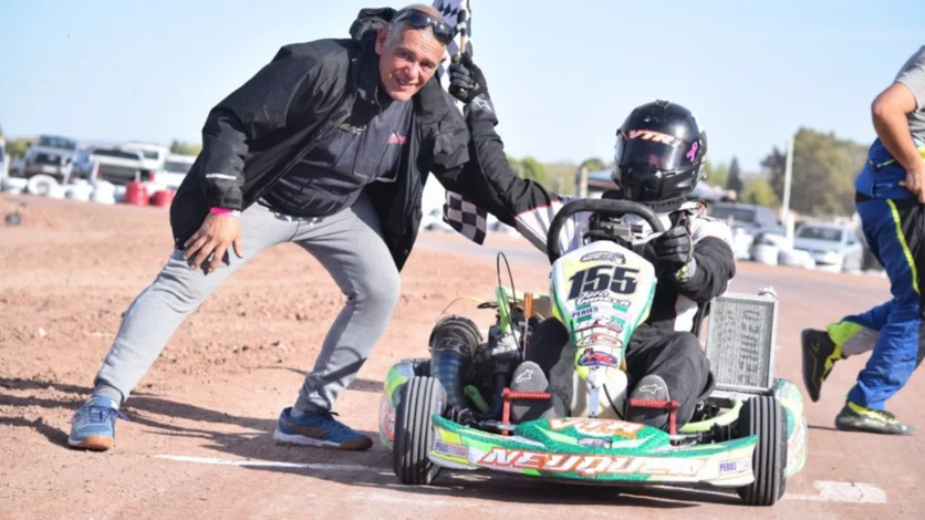 Gran regreso del Karting con caja en Fernández Oro