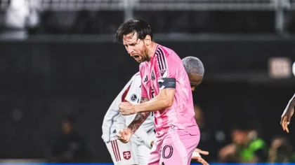 Un gol de Messi le dio el empate a Inter Miami, que igualó 1-1 con Toronto FC