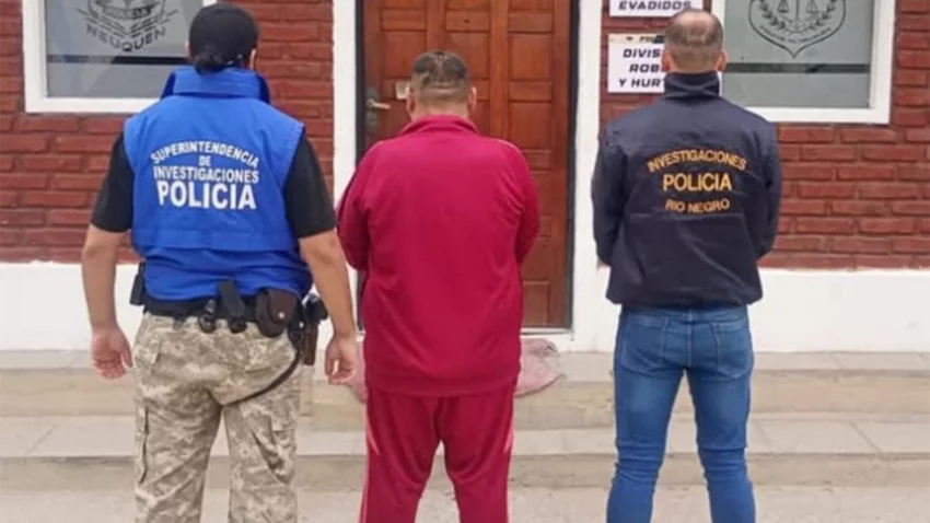 Cayó en Neuquén tras 13 meses prófugo: había asaltado una financiera en Cipolletti