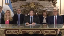 Javier Milei por cadena nacional: "Eliminamos el cepo cambiario para siempre"