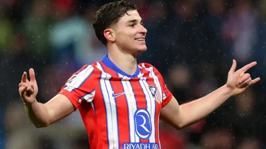 Julián Álvarez y Giuliano Simeone marcaron en la victoria de Atlético Madrid