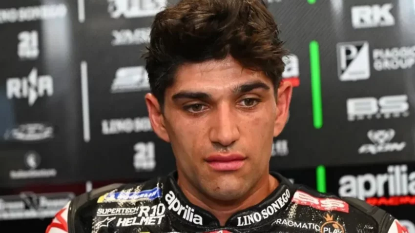 El video del impactante accidente del campeón de MotoGP que sufrió 11 fracturas y está internado