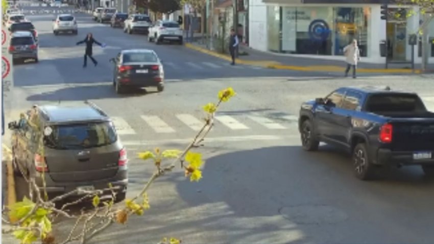 La Muni compartió imágenes de infractores de Neuquén: cada vez más choques