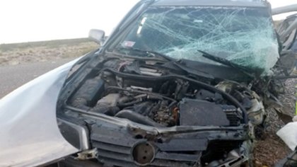 Ruta 6: dos amigos murieron en un brutal choque cerca de Roca
