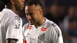 El peor festejo: Neymar, lesión y llanto en su partido 100 en Santos