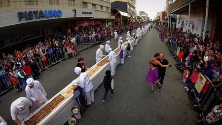 Este viernes elaborarán la barra de chocolate más larga del mundo en Bariloche