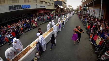 Este viernes elaborarán la barra de chocolate más larga del mundo en Bariloche