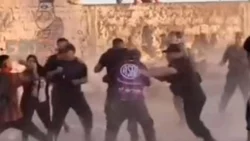 Perdieron el partido y se agarraron a trompadas con 50 policías en Roca