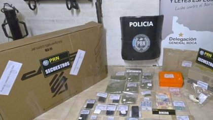 Tenía permiso para plantar marihuana, pero montó un kiosco narco