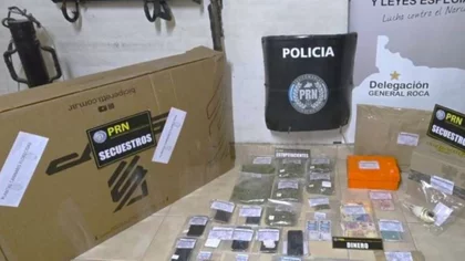Tenía permiso para plantar marihuana, pero montó un kiosco narco