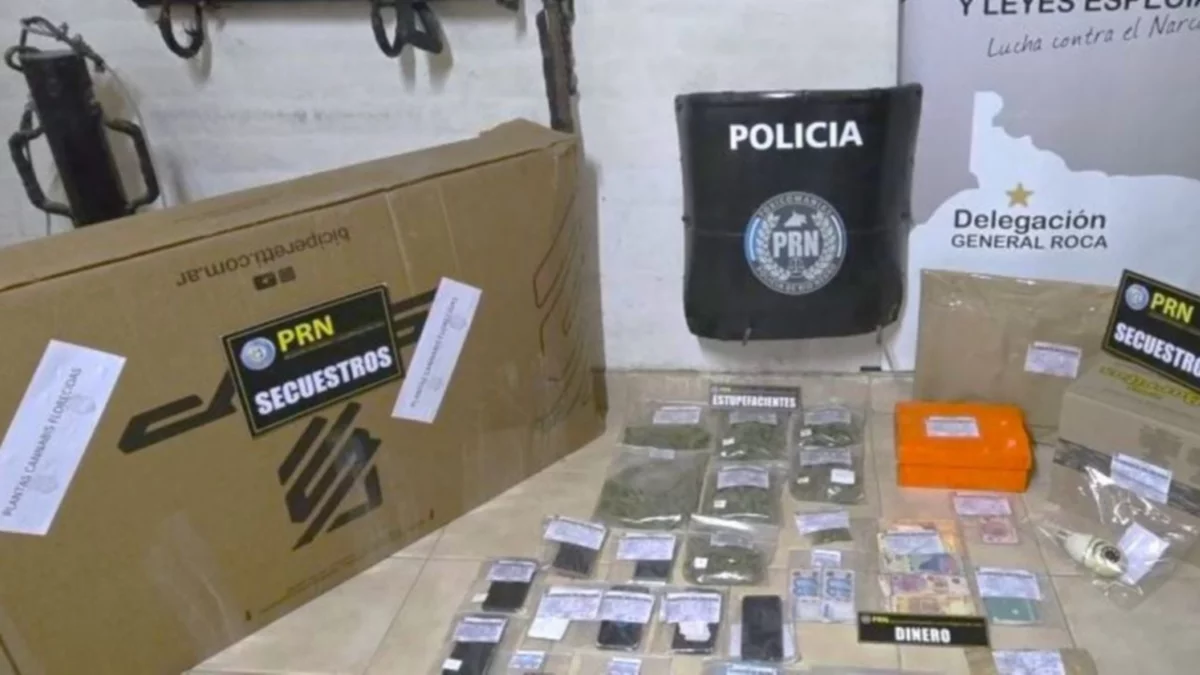 Tenía permiso para plantar marihuana, pero montó un kiosco narco