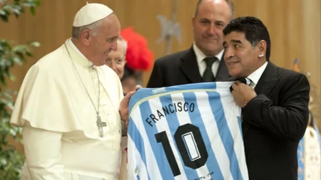 “Volví a la Iglesia gracias a Francisco”: El emotivo homenaje de Maradona al Papa argentino