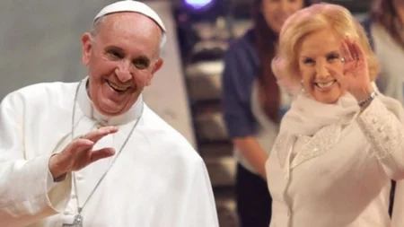 El último secreto del Papa: la insólita confesión que le hizo a Mirtha Legrand antes de morir