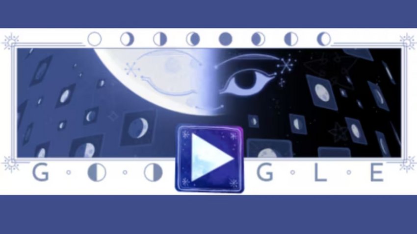 Nuevo Doodle de Google: el juego interactivo para aprender sobre la Luna 