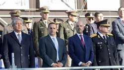 Figueroa encabezó el acto por el 68 aniversario de la Policía.