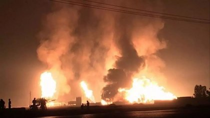 Irán: una enorme explosión deja 4 muertos y mas de 500 heridos