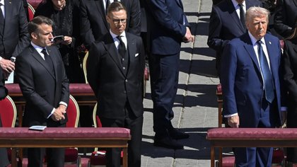 Los líderes mundiales que estuvieron en Roma para despedir al Papa Francisco