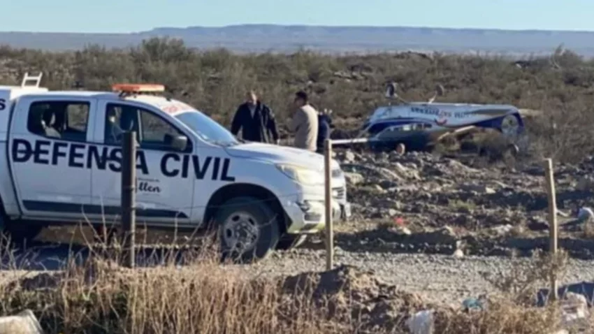 "Qué macana me mandé", dijo el piloto del avión que cayó en Allen 