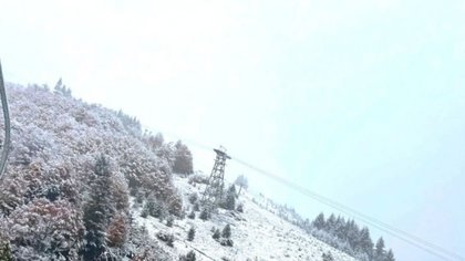 En Bariloche hay alerta amarilla por nevadas de variada intensidad