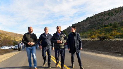 Ruta 23: Figueroa inauguró un tramo clave para el turismo en Aluminé