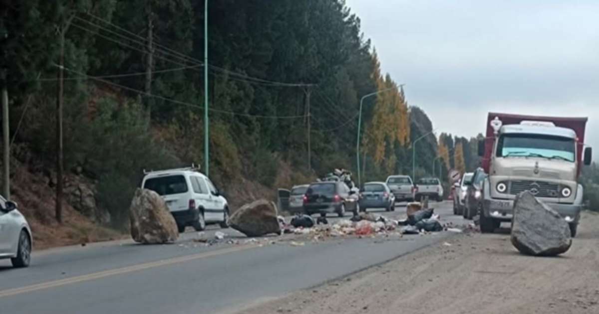 Desprendimiento de rocas en Ruta 40: precaución al circular
