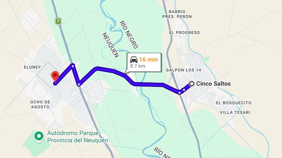 Por la tasa vial, Bomberos de Centenario cargarán combustible en Cinco Saltos