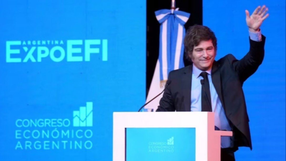 Javier Milei aseguró que para abril esperan una inflación menor que en marzo