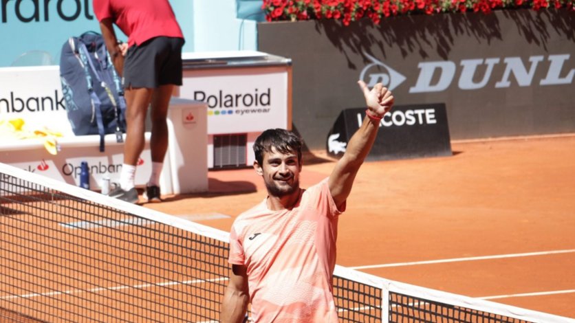Buen estreno de Navone en el Masters 1000 de Roma