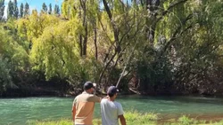 En Vaca Muerta y Confluencia hubo clínicas de capacitaciones de pesca