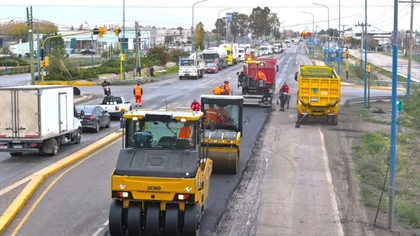 Continúan las reparaciones en la Ruta 22 entre Roca y Allen