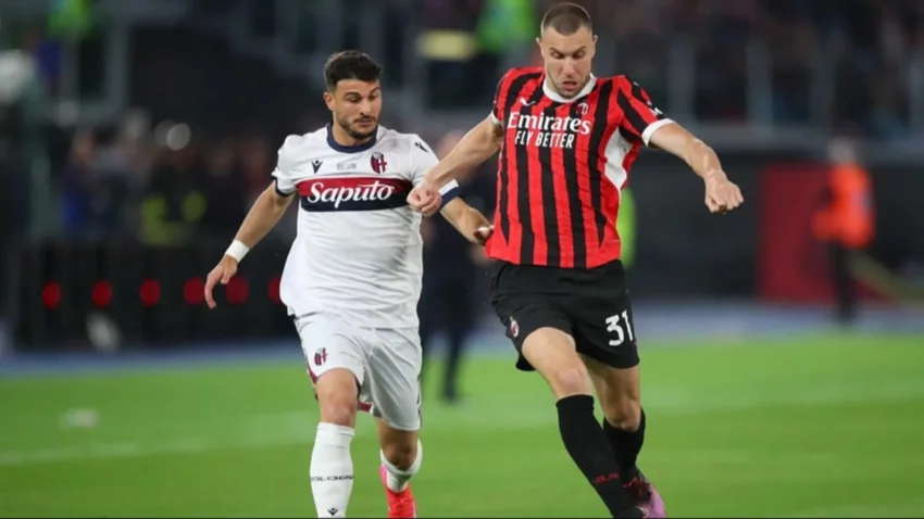 El Bologna de Santi Castro derrotó al Milan y ganó la Copa Italia
