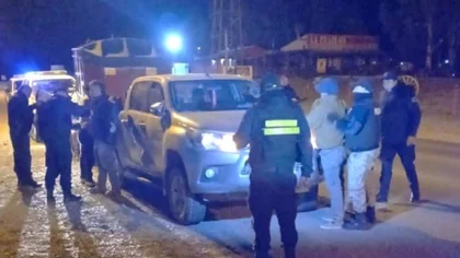 Detuvieron a un hombre que golpeó a un camionero en la Ruta 6