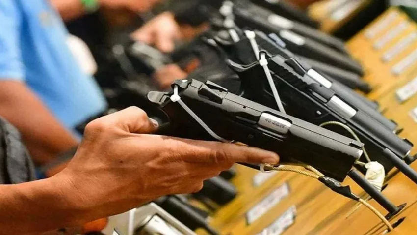 Así es el trámite digital para la "tenencia express" de armas de fuego