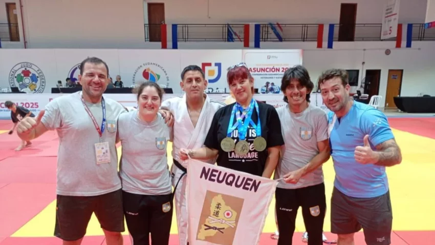 Quiénes son los judocas neuquinos que hicieron podio en el torneo Sudamericano