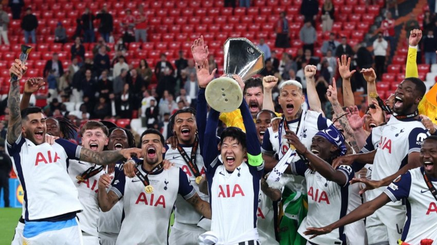 El Tottenham de "Cuti" Romero , campeón de la Europa League 