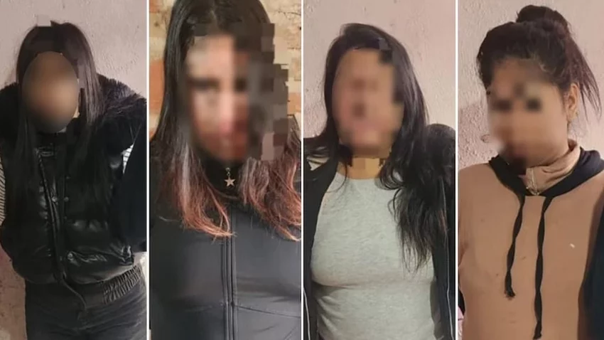 Cuatro hermanas detenidas por "Viudas negras", una de ellas es menor