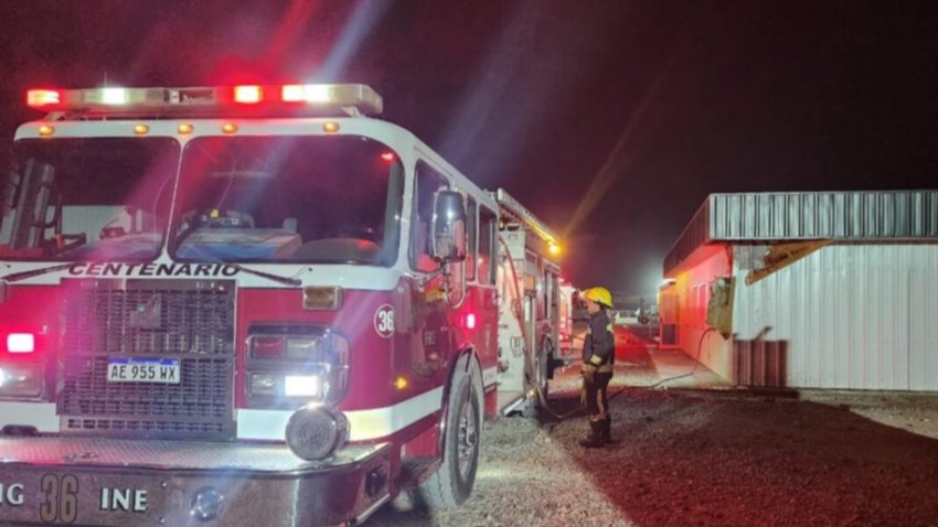 Incendio en una obra lindera a FaSinPat: qué lo ocasionó