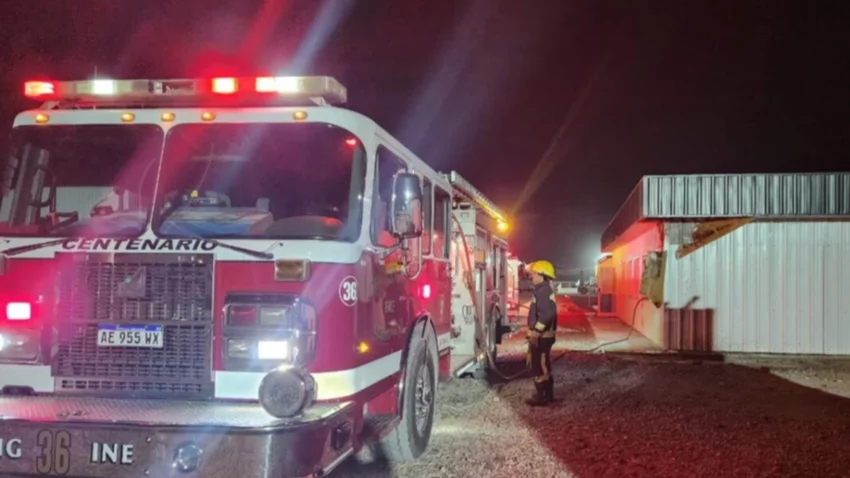 Incendio en una obra lindera a FaSinPat: qué lo ocasionó