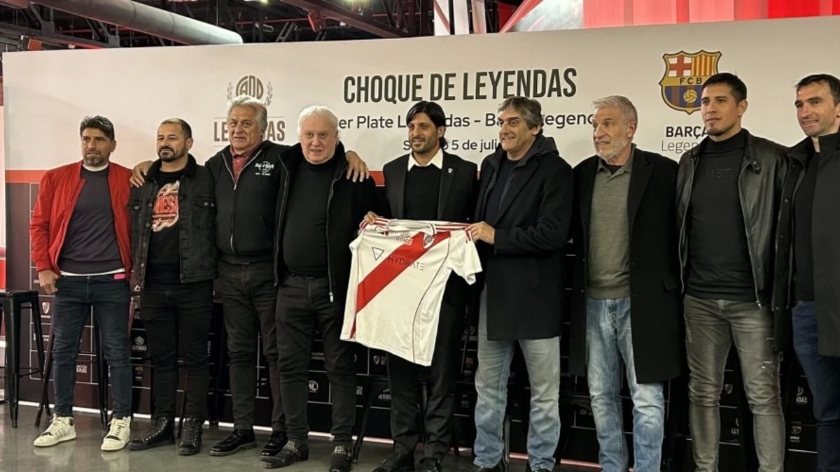 River jugará un partido de leyendas ante el Barcelona en el Monumental