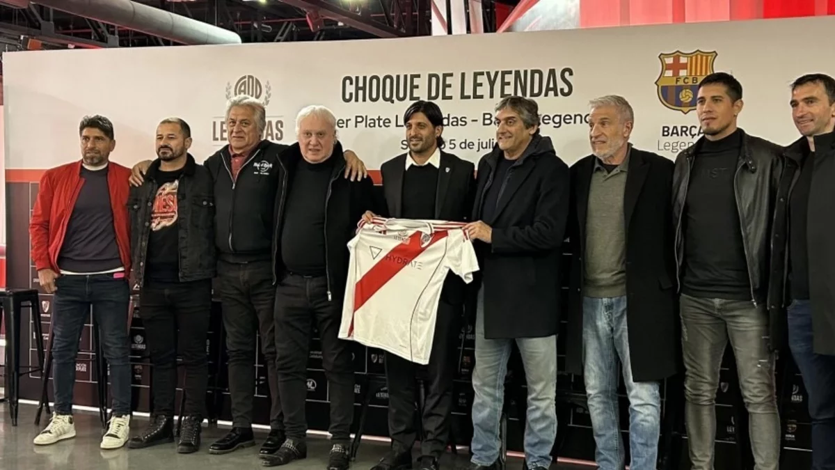 River jugará un partido de leyendas ante el Barcelona en el Monumental