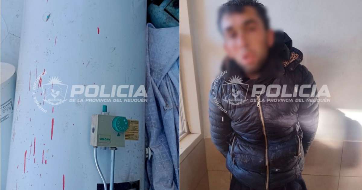 Detienen a dos hombres por intento de robo de un termotanque en Centenario